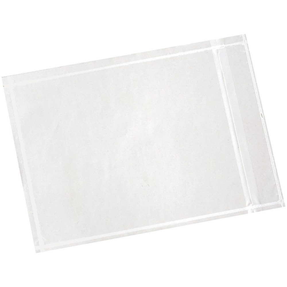 Case of 1000 3M NP2 Clear Polyethylene Label Protective Envelope 4.5" X 6" NEW!